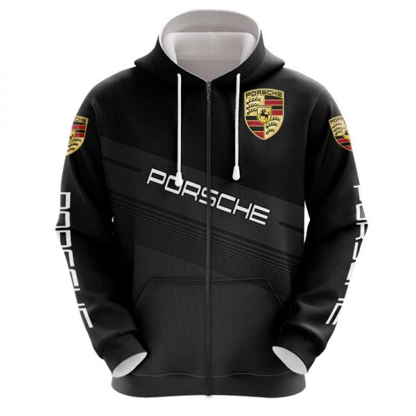 porsche zip hoodie